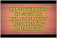 Restored Windows guest crash after RDP login under KVM 3168